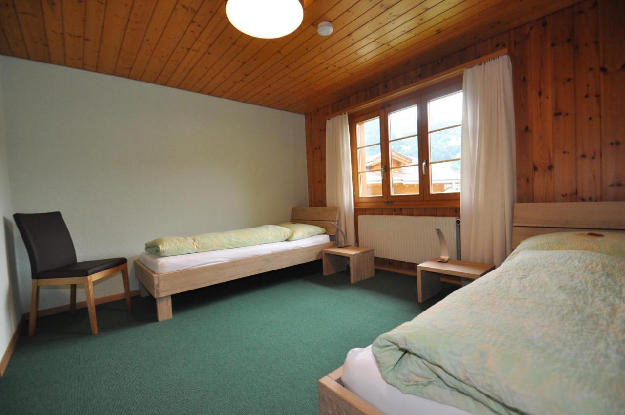 Ferienwohnungen Hotel Alpina Adelboden Buitenkant foto