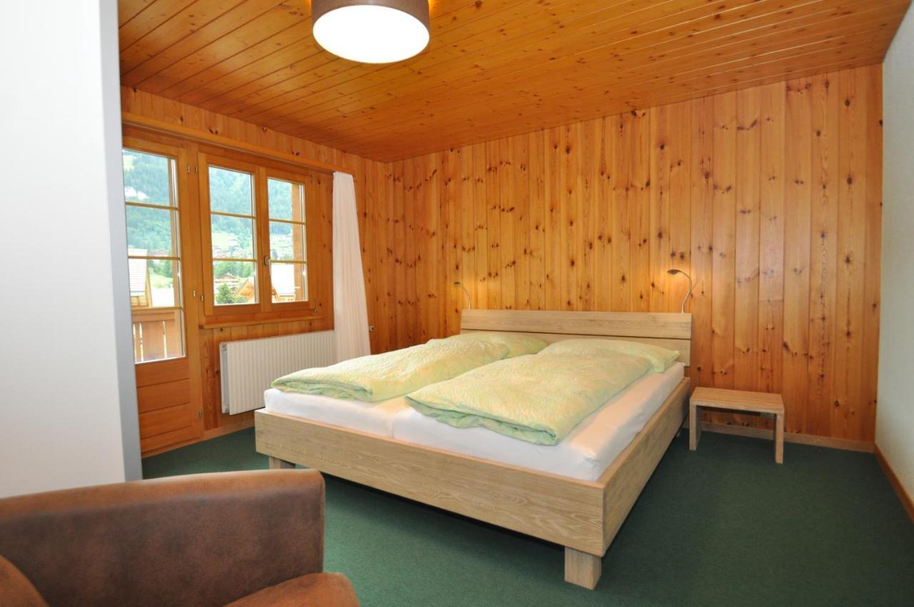 Ferienwohnungen Hotel Alpina Adelboden Buitenkant foto